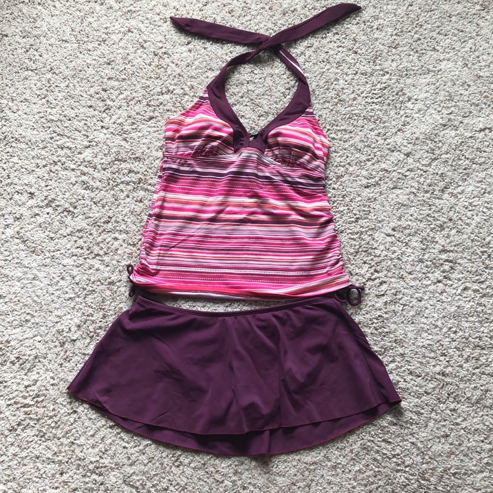 Tie up 2 piece swimsuit